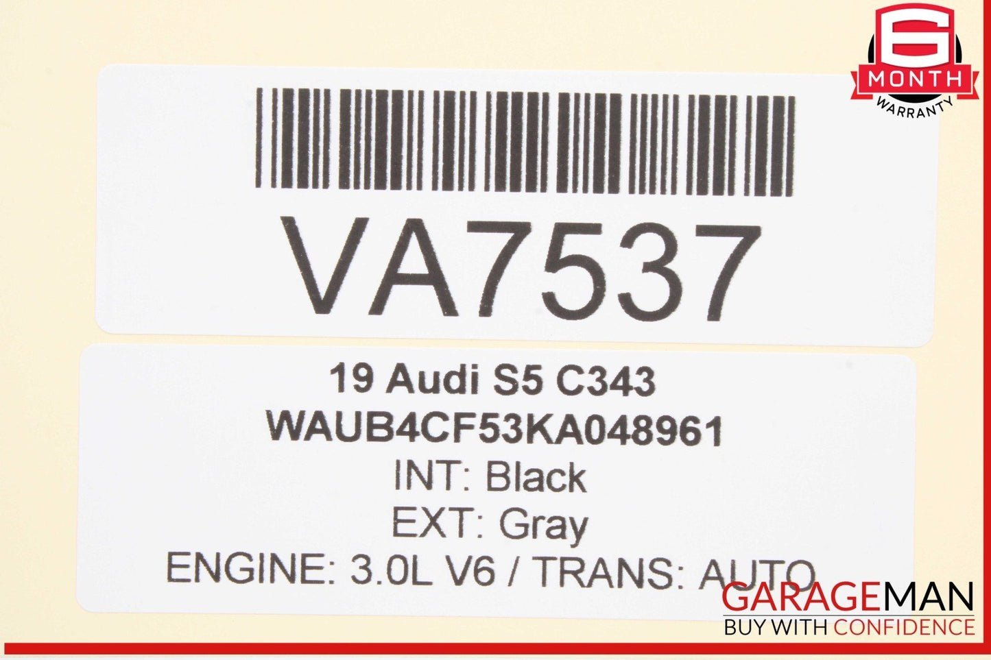 17-24 Audi S5 A4 Rear Right Side Lower Forward Control Arm 4M0505292D OEM