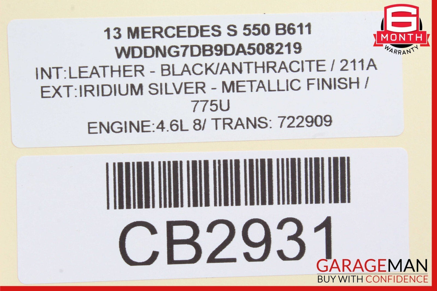 11-19 Mercedes W218 CLS550 E550 S550 M157 4.7L Engine Motor Oil Pump OEM