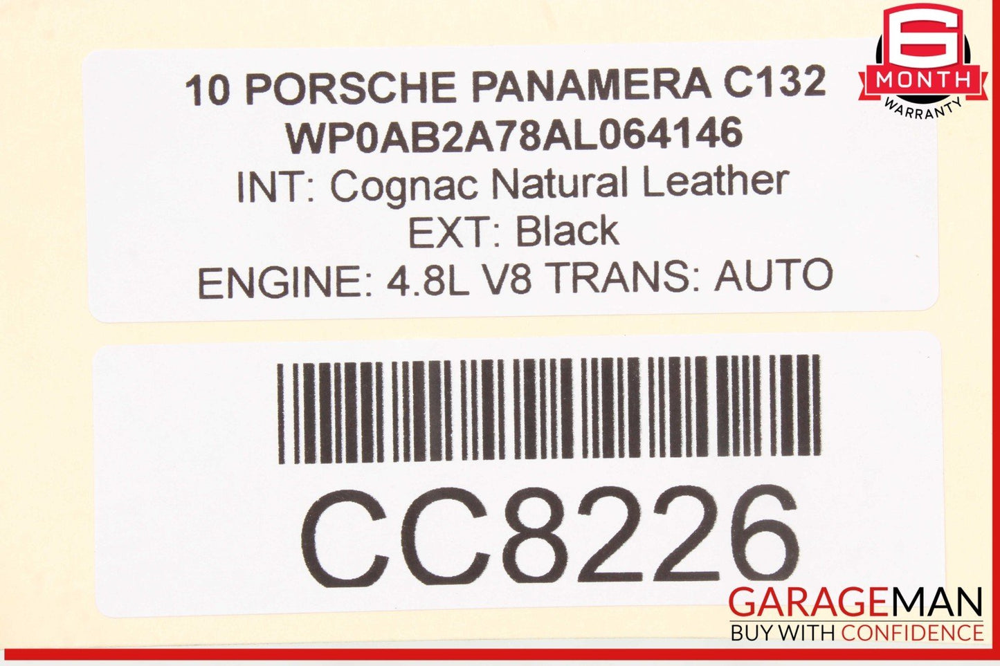 10-16 Porsche Panamera 970 Top Upper Sun Roof Sunroof Frame Motor Assembly OEM