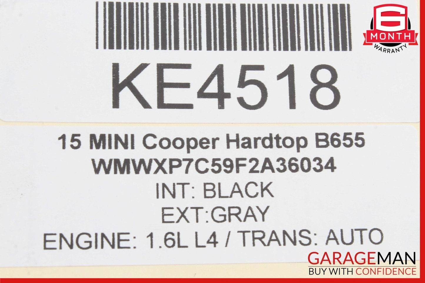 14-19 Mini Cooper Hardtop Rear Left Spindle Knuckle Hub Bearing Assembly OEM