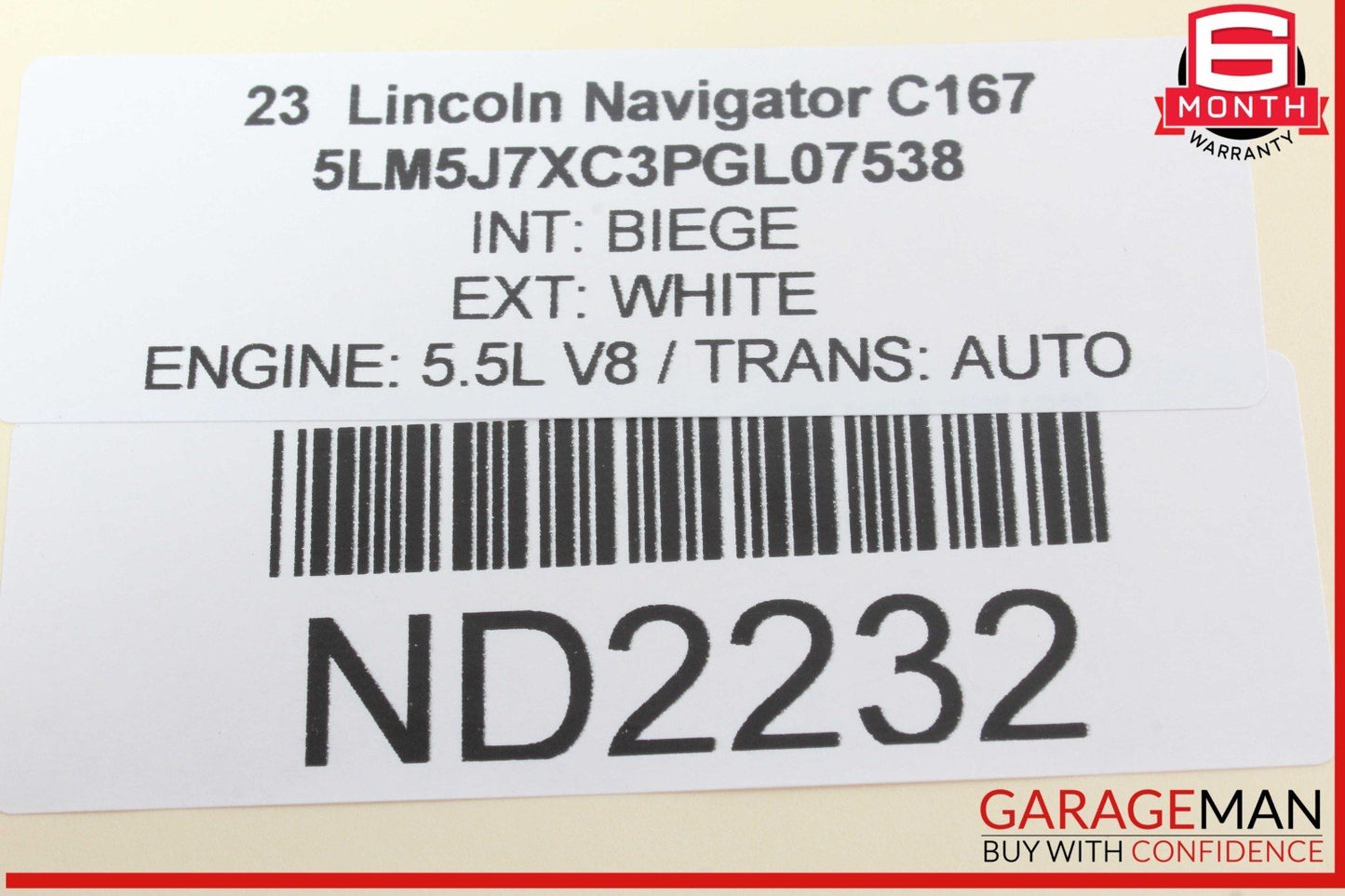 20-24 Lincoln Aviator TPMS Tire Pressure Monitoring System Control Module Unit