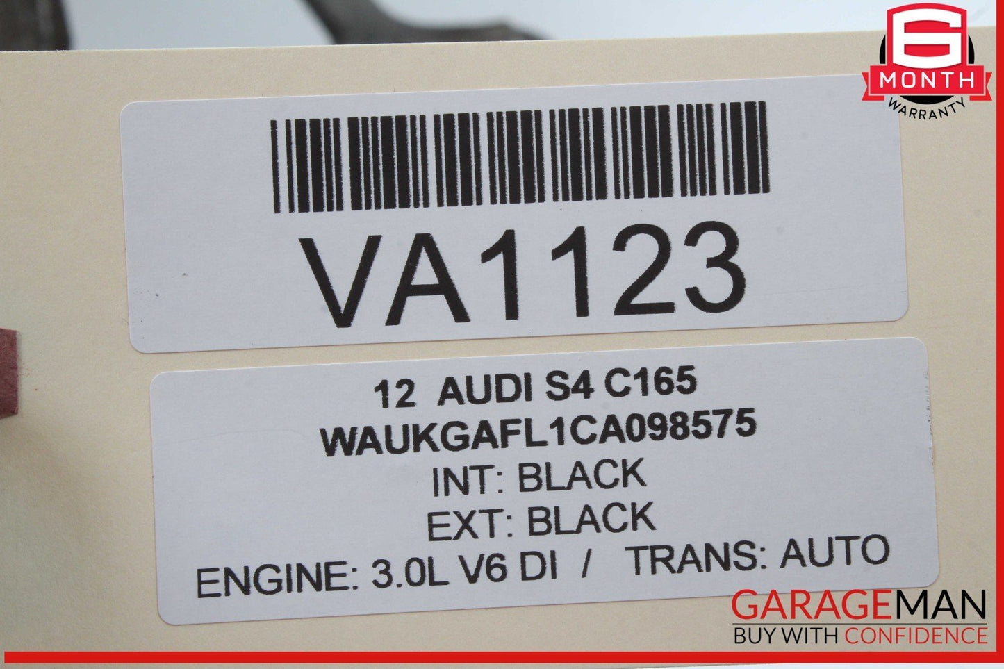 09-16 Audi S4 A4 Rear Left Driver Side Spindle Knuckle Wheel Hub 8K0505431AR OEM