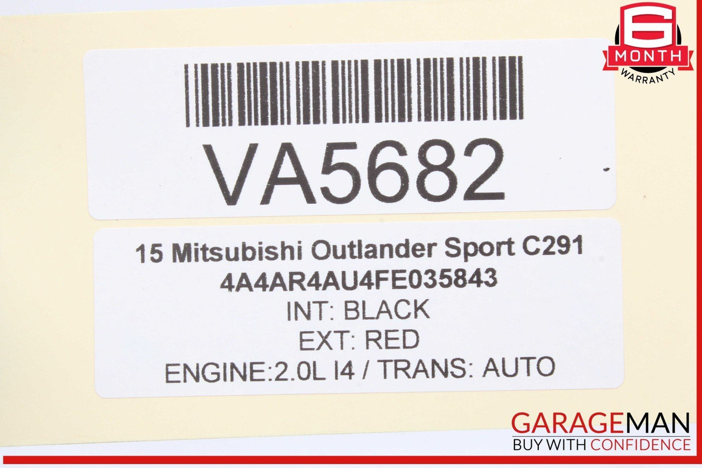 11-20 Mitsubishi Outlander Sport Rear Left Driver Side CV Axle Drive Shaft