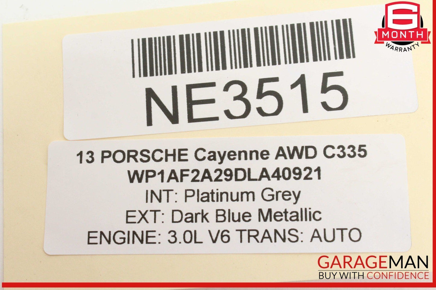 11-14 Porsche Cayenne 958 AWD Rear Right Side Spindle Knuckle Wheel Hub OEM
