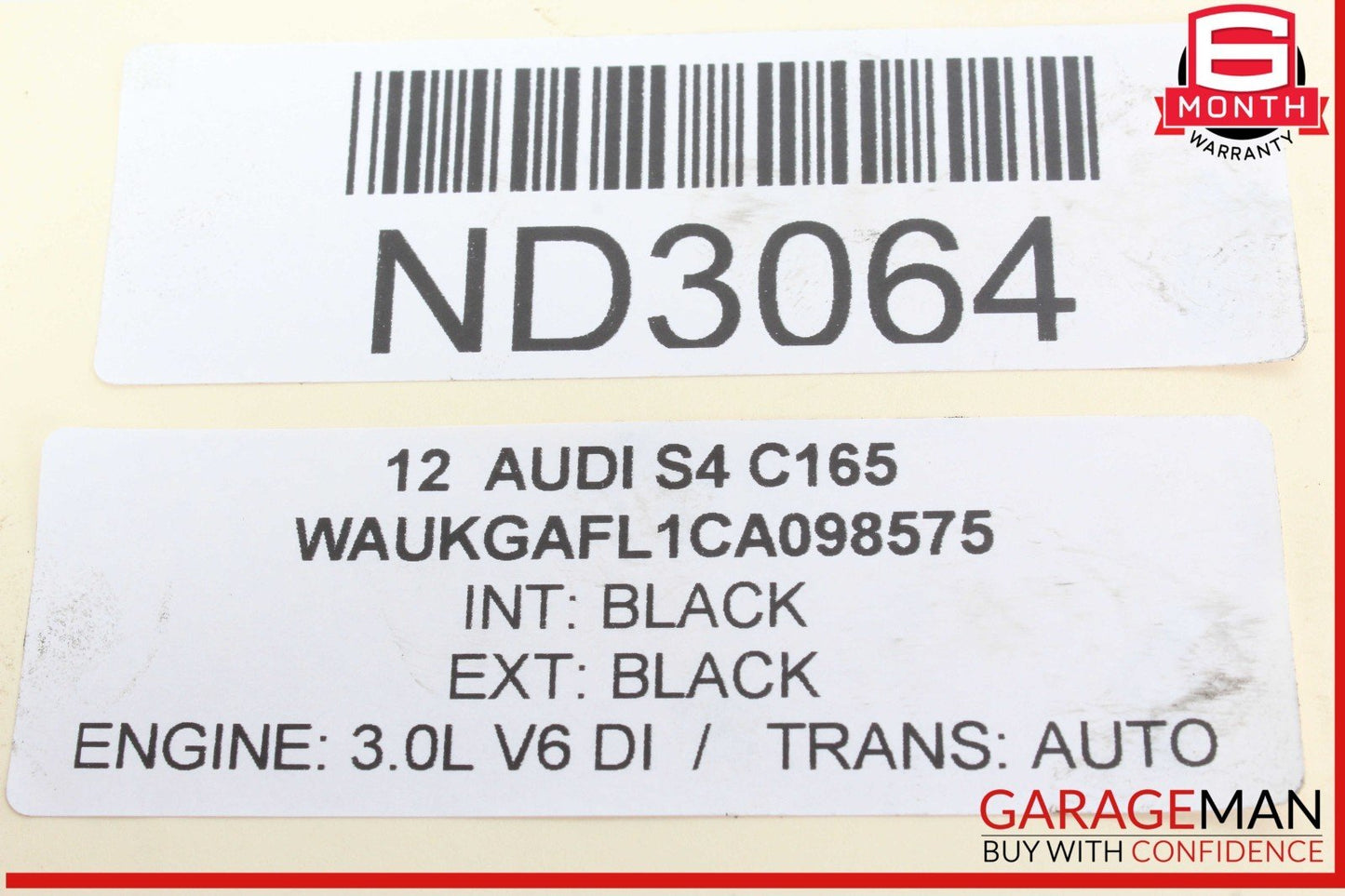 09-16 Audi S4 Engine Motor Upper Timing Chain Cover 06E109285J OEM