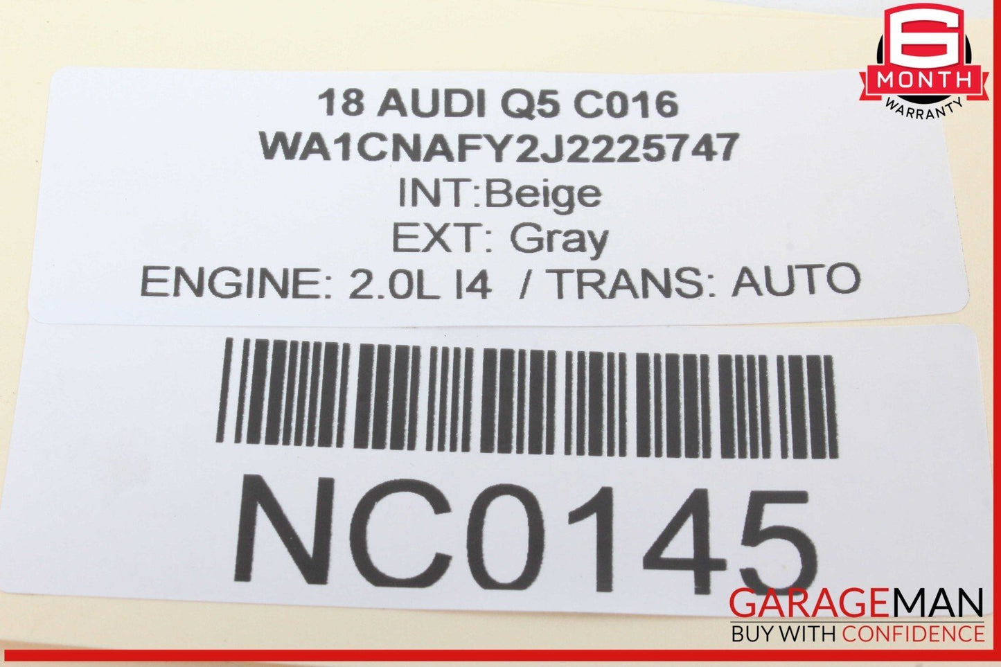 18-24 Audi Q5 Rear Left and Rear Right Side Door Audio Sound Speaker OEM
