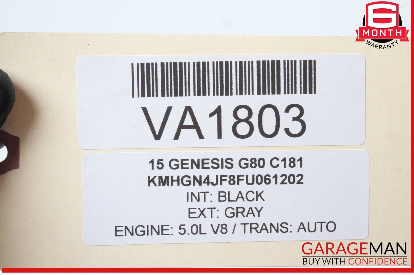 15-17 Hyundai Genesis G80 Right Side Exhaust Camshaft 24350-3F500 OEM