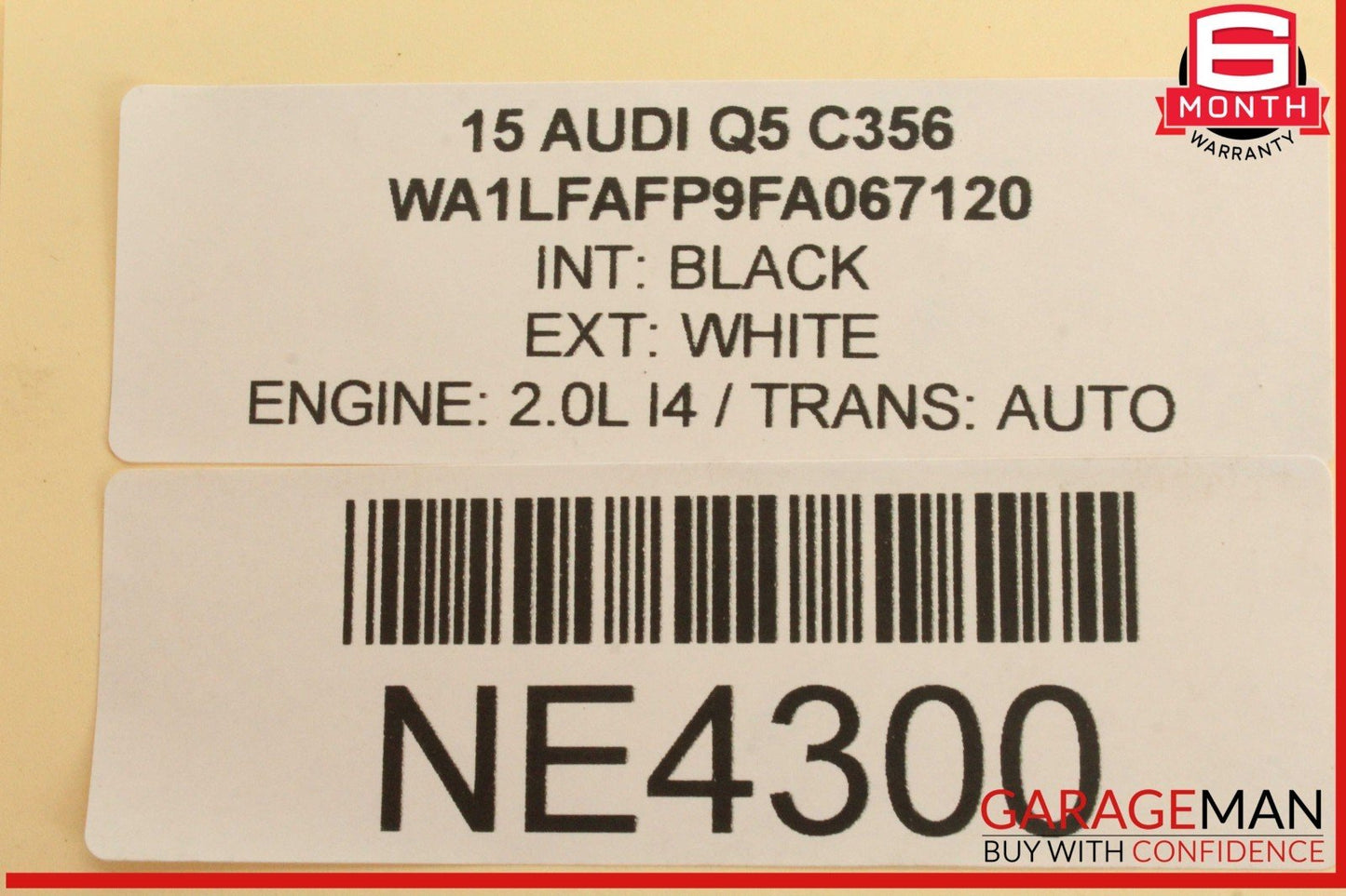 2013-2017 Audi Q5 Rear Crossmember Support Bracket 4H0399263AD