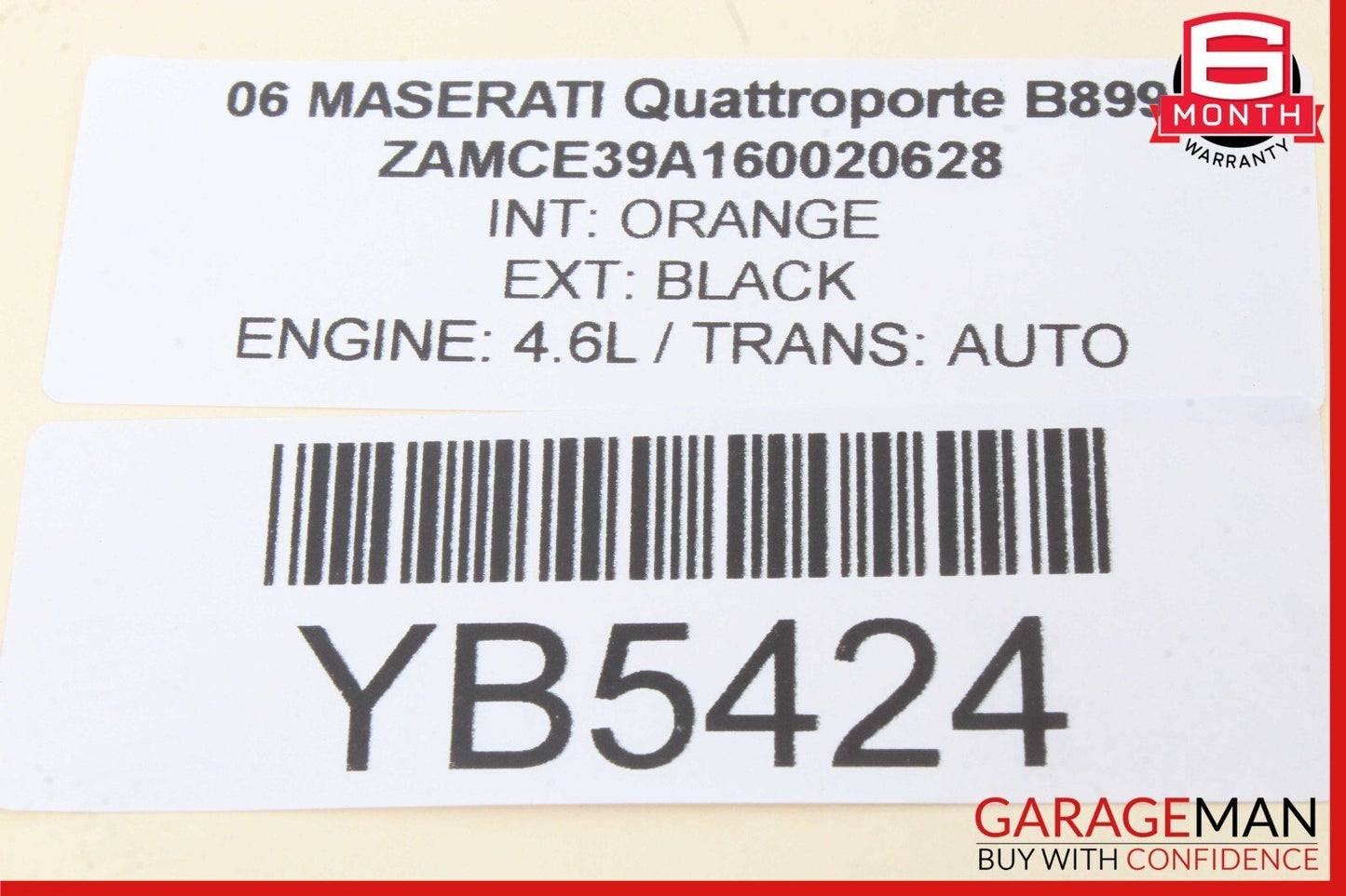 03-13 Maserati Quattroporte M139 Center Console Rear AC Control Trim Bezel Wood