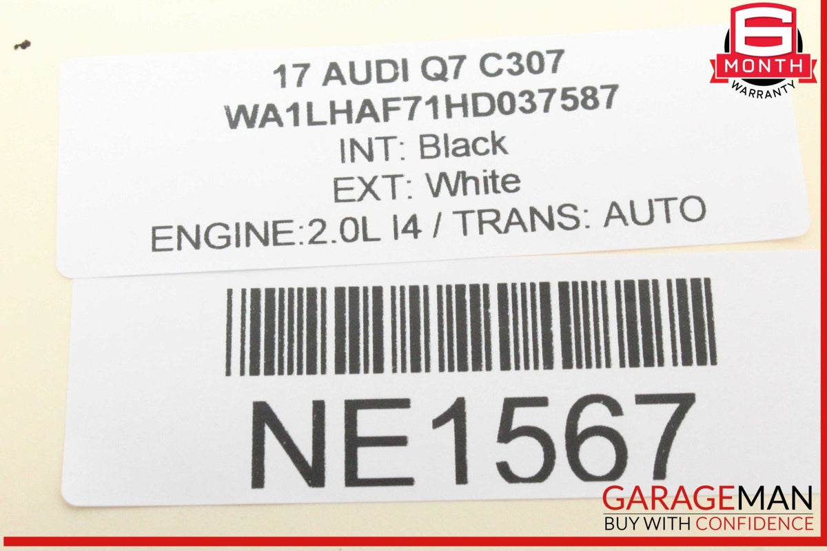 2017-2019 Audi Q7 Overhead Dome Light Lamp 4M0947135CP Genuine