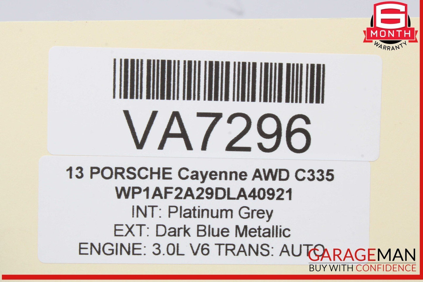 13-16 Porsche Cayenne 958 AWD Speedometer Instrument Cluster 7P5920904AG OEM