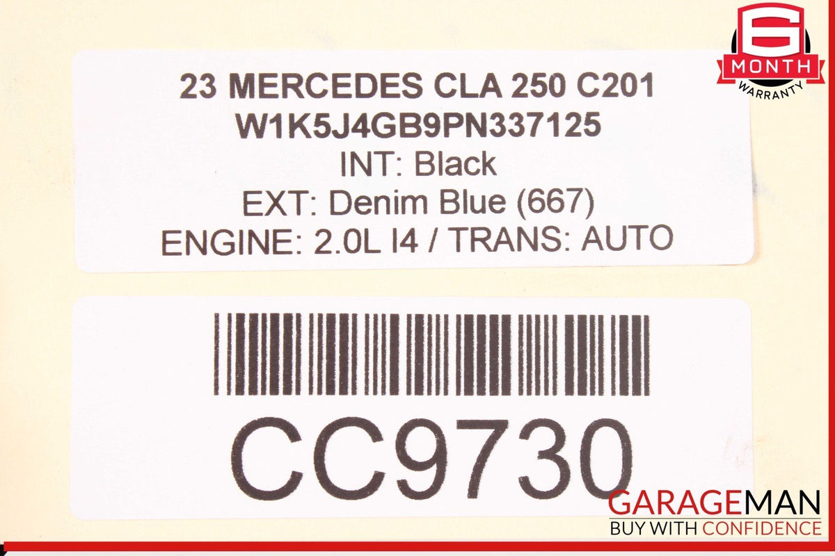 20-23 Mercedes C118 W118 CLA250 Rear Sub Frame Subframe Crossmember OEM