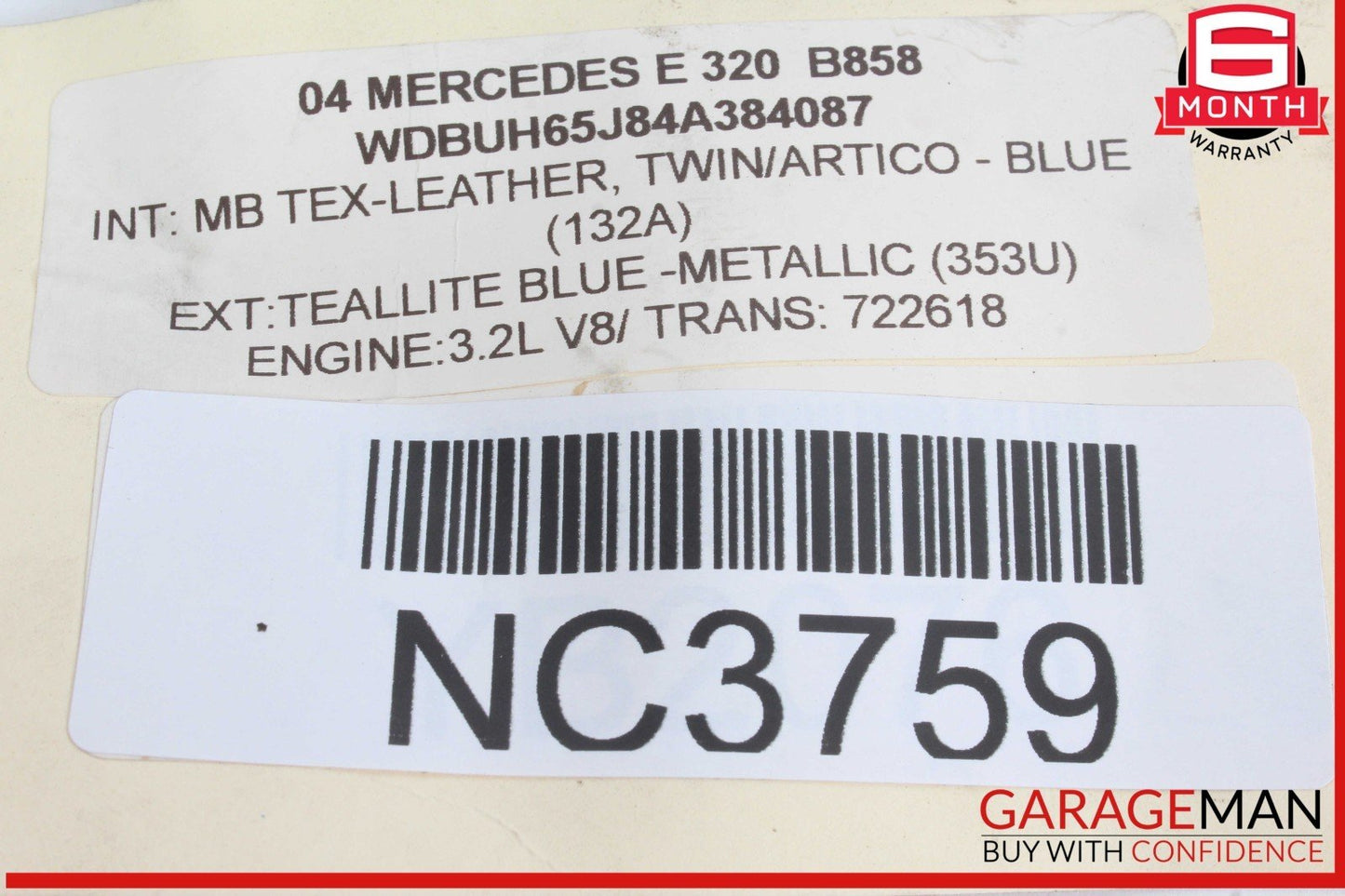 03-06 Mercedes W211 E320 Rear Right & Left Side Door Audio Speakers Set of 2 OEM