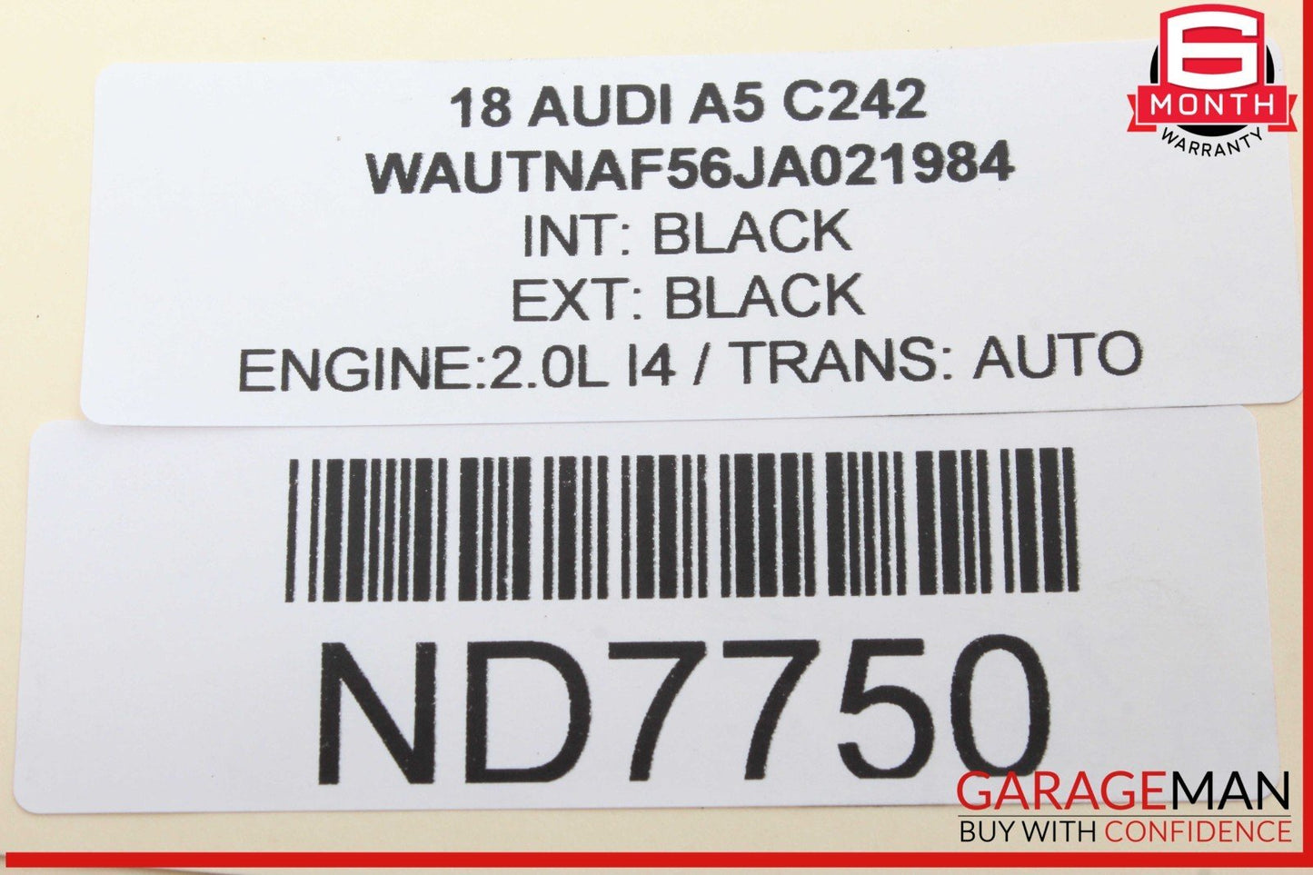 17-24 Audi A5 A4 Rear Left Driver Side Spindle Knuckle Wheel Hub 8W0505435AA OEM