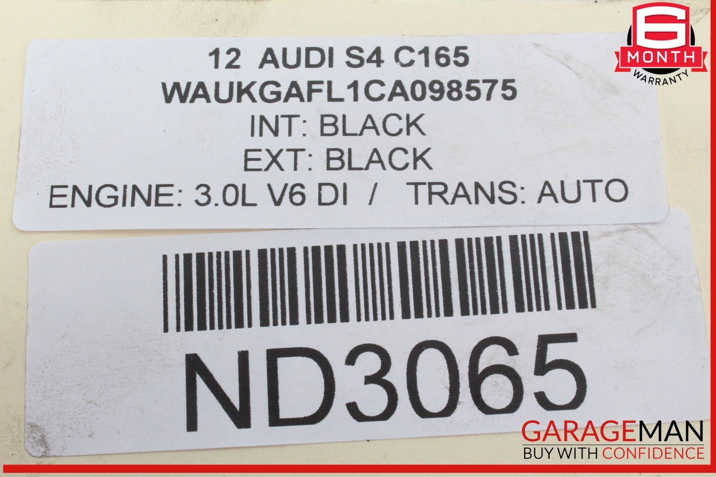 09-16 Audi S4 Q5 Right Side Engine Valve Cylinder Head Cover 06E103472N OEM