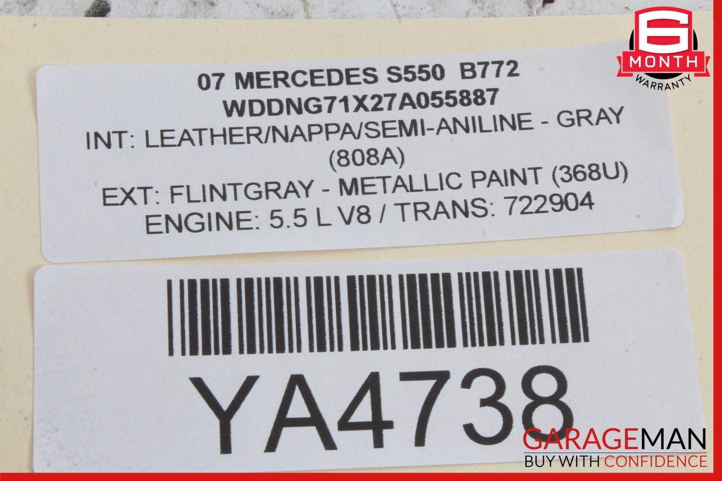 07-09 Mercedes W221 S550 S450 Headunit Head Unit Comand Command CD Navigation
