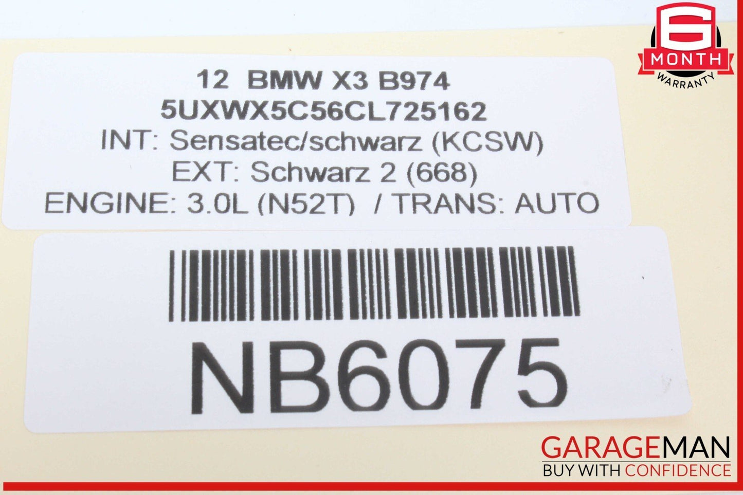 11-17 BMW X3 Rear Left & Rear Right Side Audio Door Speaker Speakers 7246671