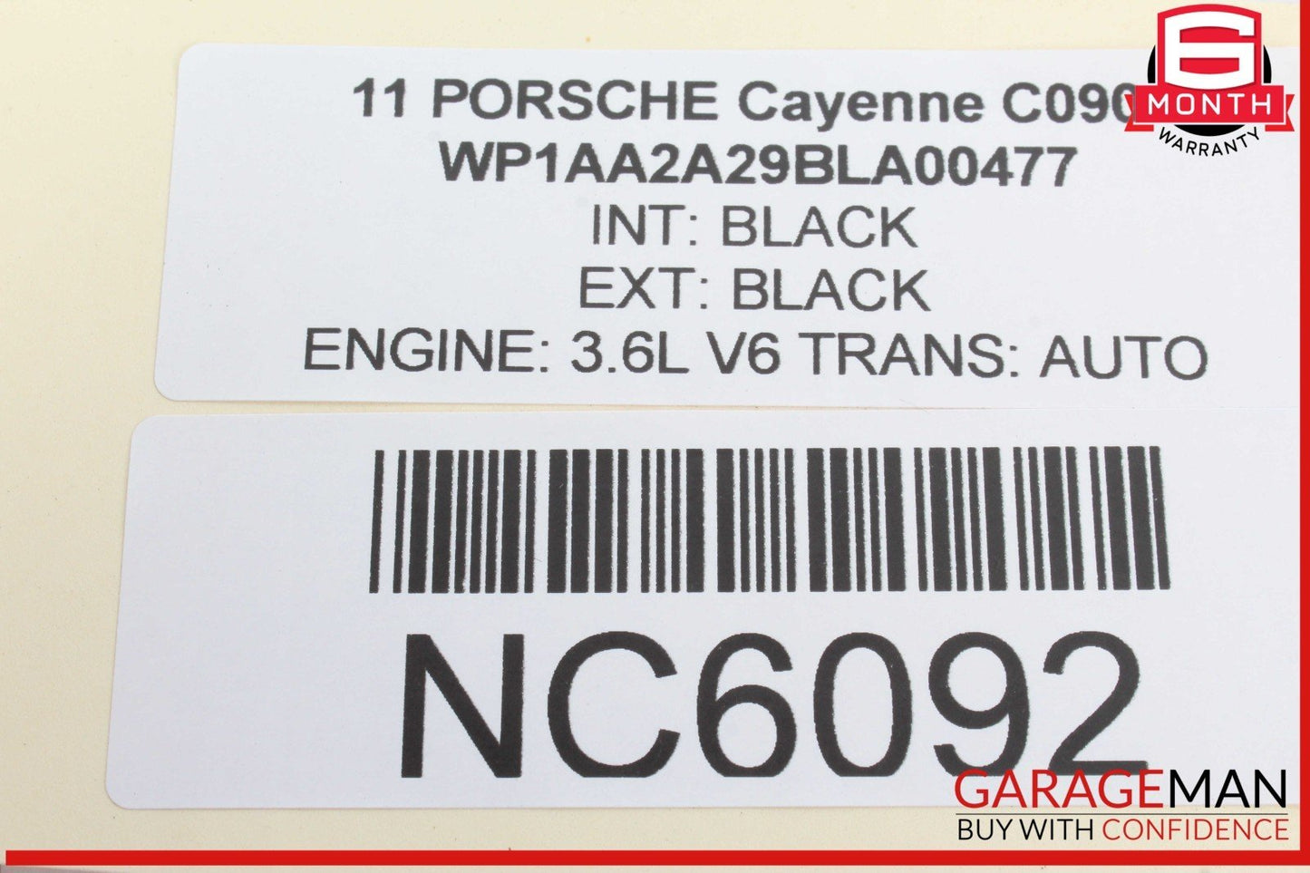 11-18 Porsche Cayenne 958 Rear Left & Right Side Door Audio Sound Speaker OEM
