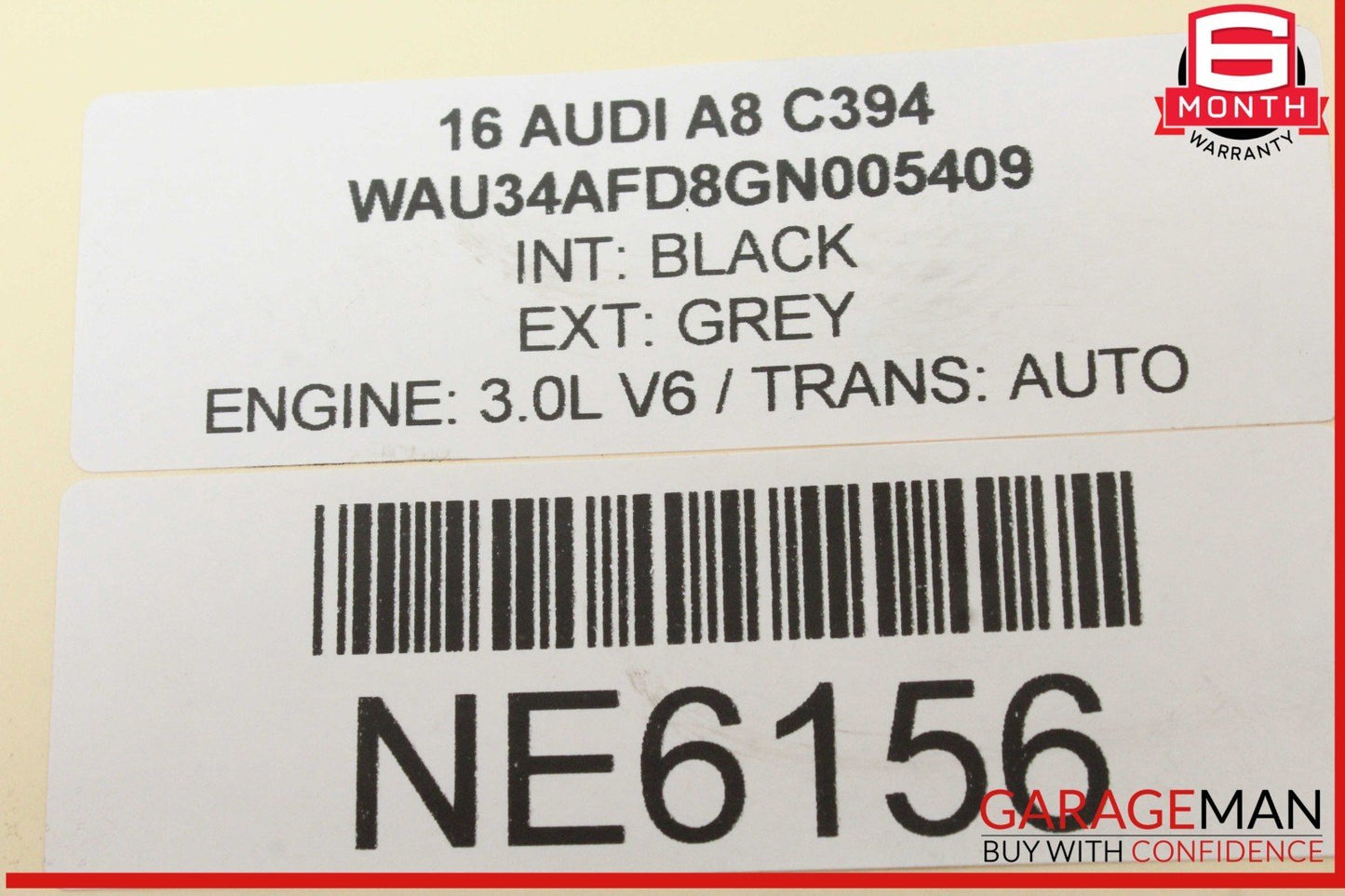 10-18 Audi A8 SQ5 S4 S8 Secondary Aux Auxiliary Cooling Radiator 8K0121212B OEM