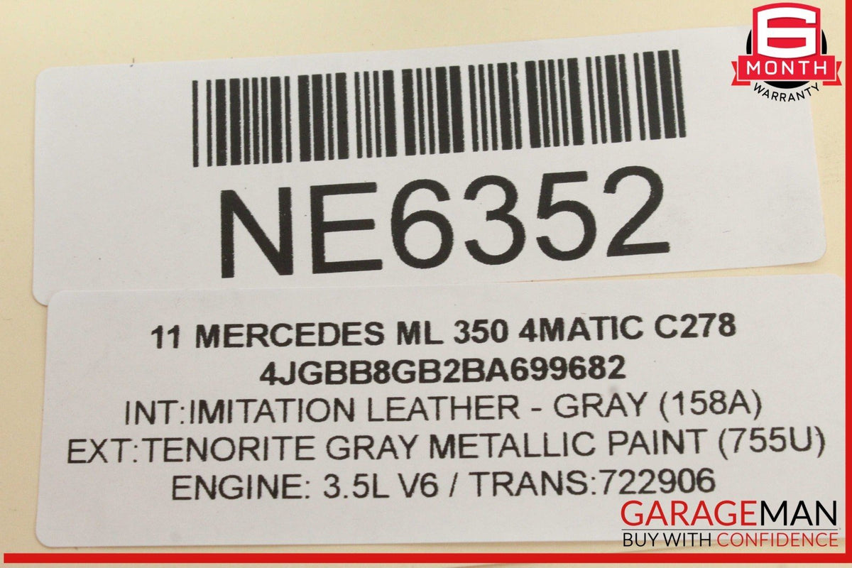 09-11 Mercedes W164 ML350 ML450 Front Left Driver Side Head Light Lamp OEM