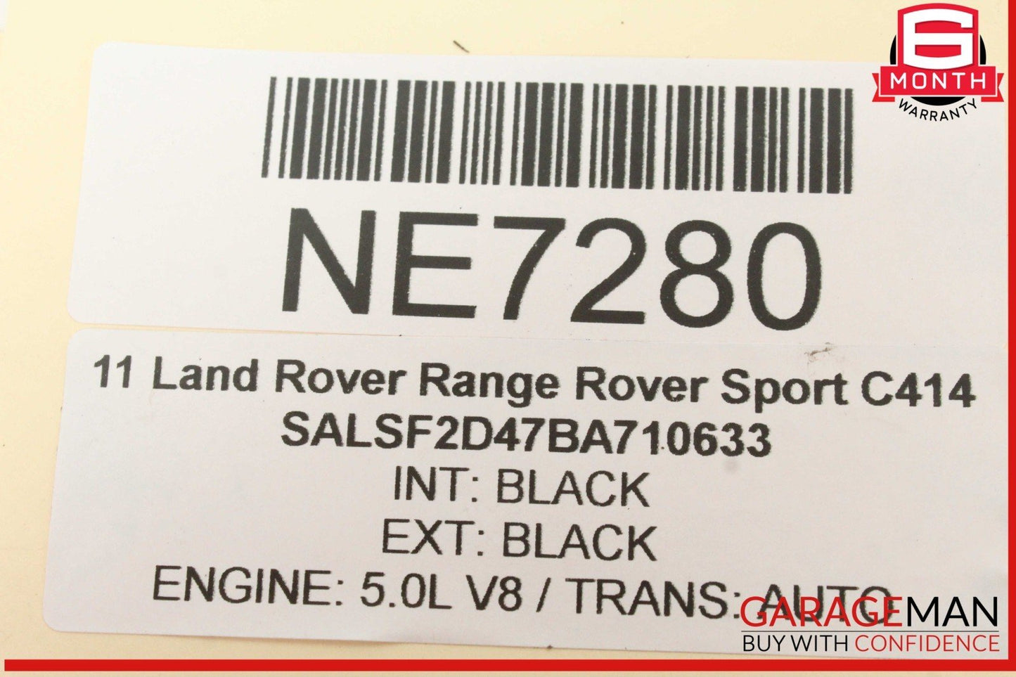 10-11 Land Rover Range Rover Sport Front Left Side Xenon Head Light Lamp OEM