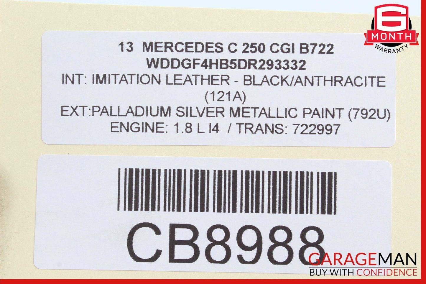 08-17 Mercedes W204 C250 C350 Rear Left Side Wheel Spindle Knuckle Hub Bearing