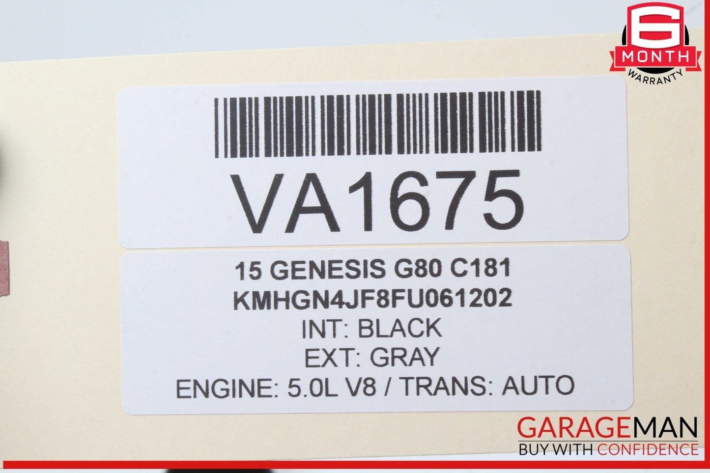 15-20 Hyundai Genesis G80 Rear Right & Left Shelf Tweeter Speaker Lexicon OEM