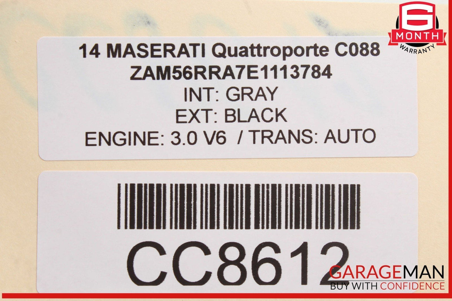 14-22 Maserati Quattroporte M156 Ghibli Water Cooling Radiator A/C Condenser OEM