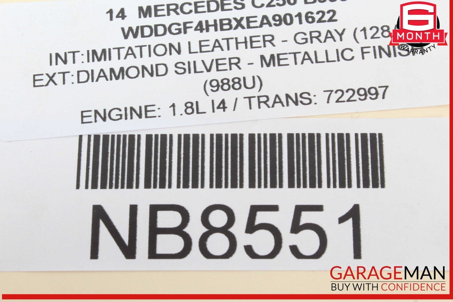 08-18 Mercedes W204 C250 CLS550 Front Left and Front Right Door Audio Speakers