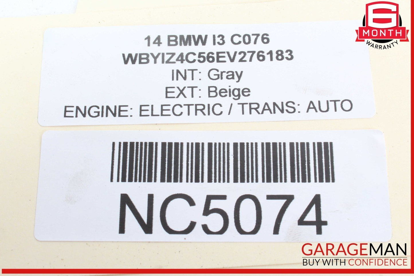 14-15 BMW i3 REME Base Control Unit Energy Management Module 8638514 OEM