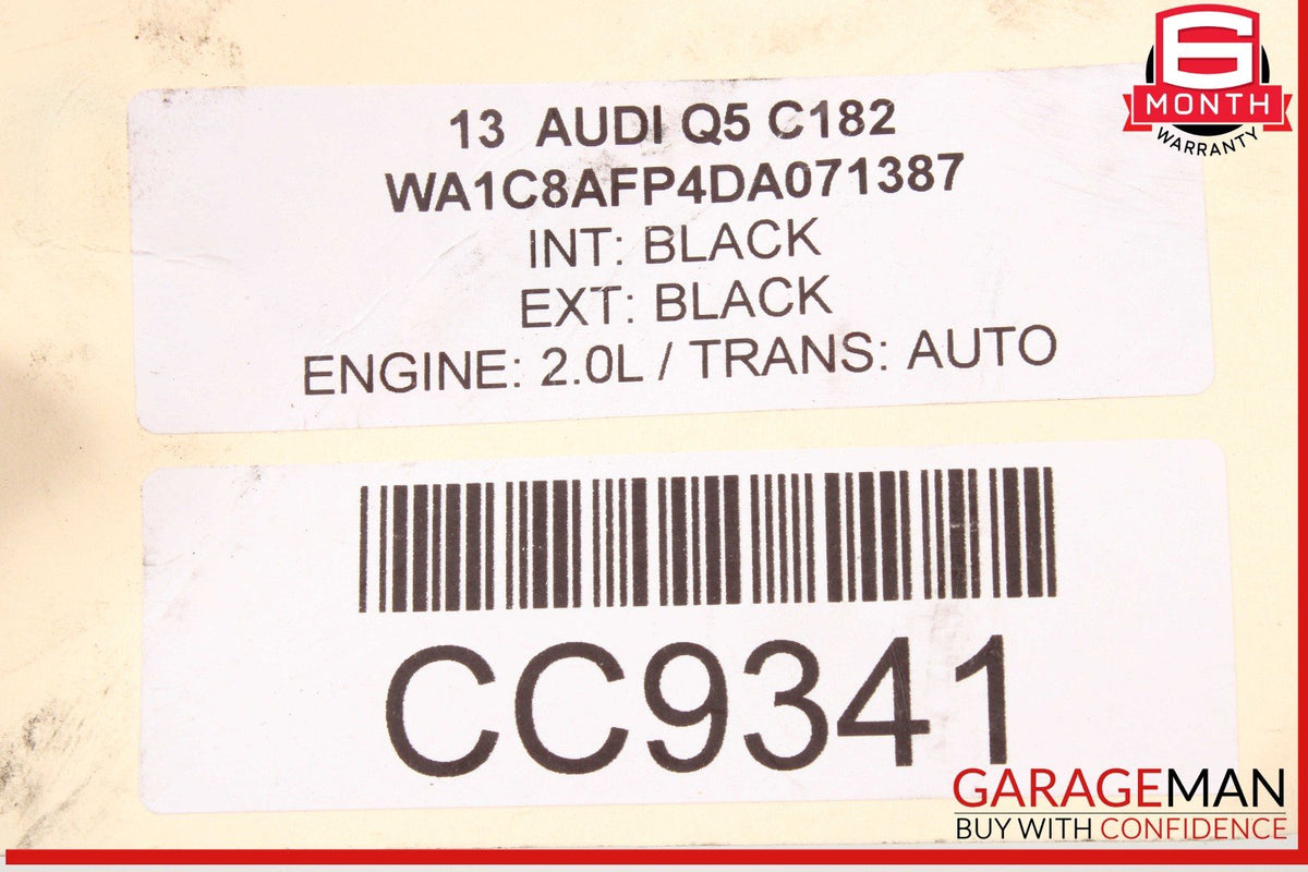 09-16 Audi Q5 2.0L Engine Motor Cooling Radiator Fan Motor OEM