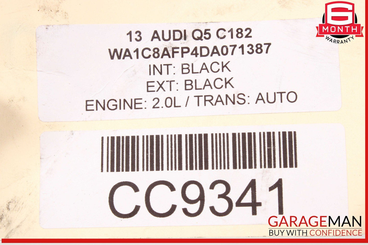 09-16 Audi Q5 2.0L Engine Motor Cooling Radiator Fan Motor OEM