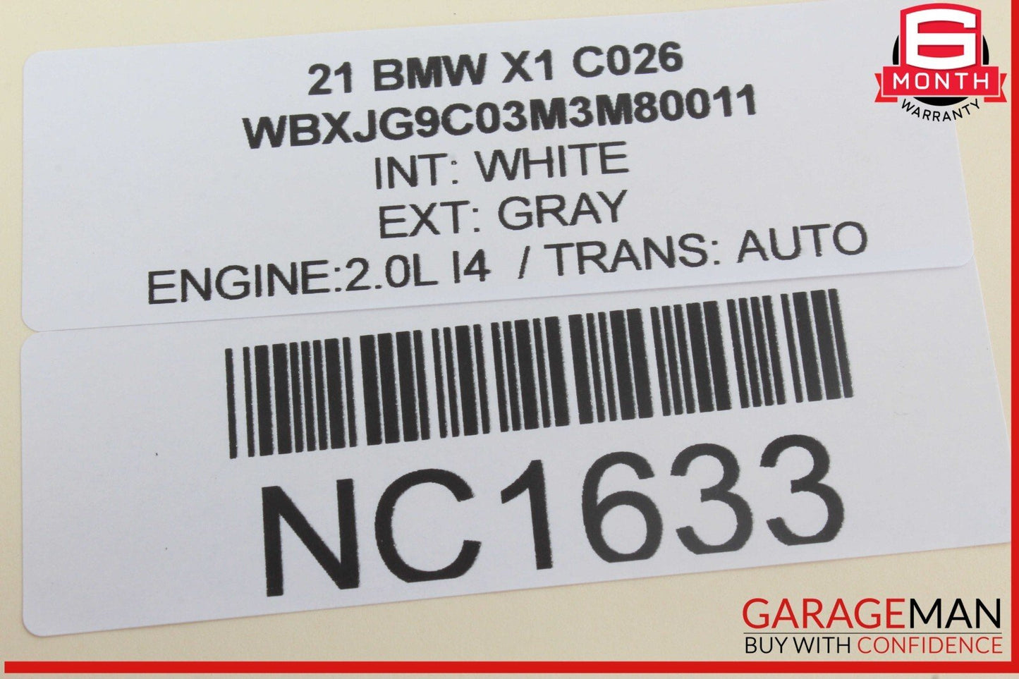 16-22 BMW X1 Front Right and Left Side Door Audio Sound Speaker Set of 2 OEM