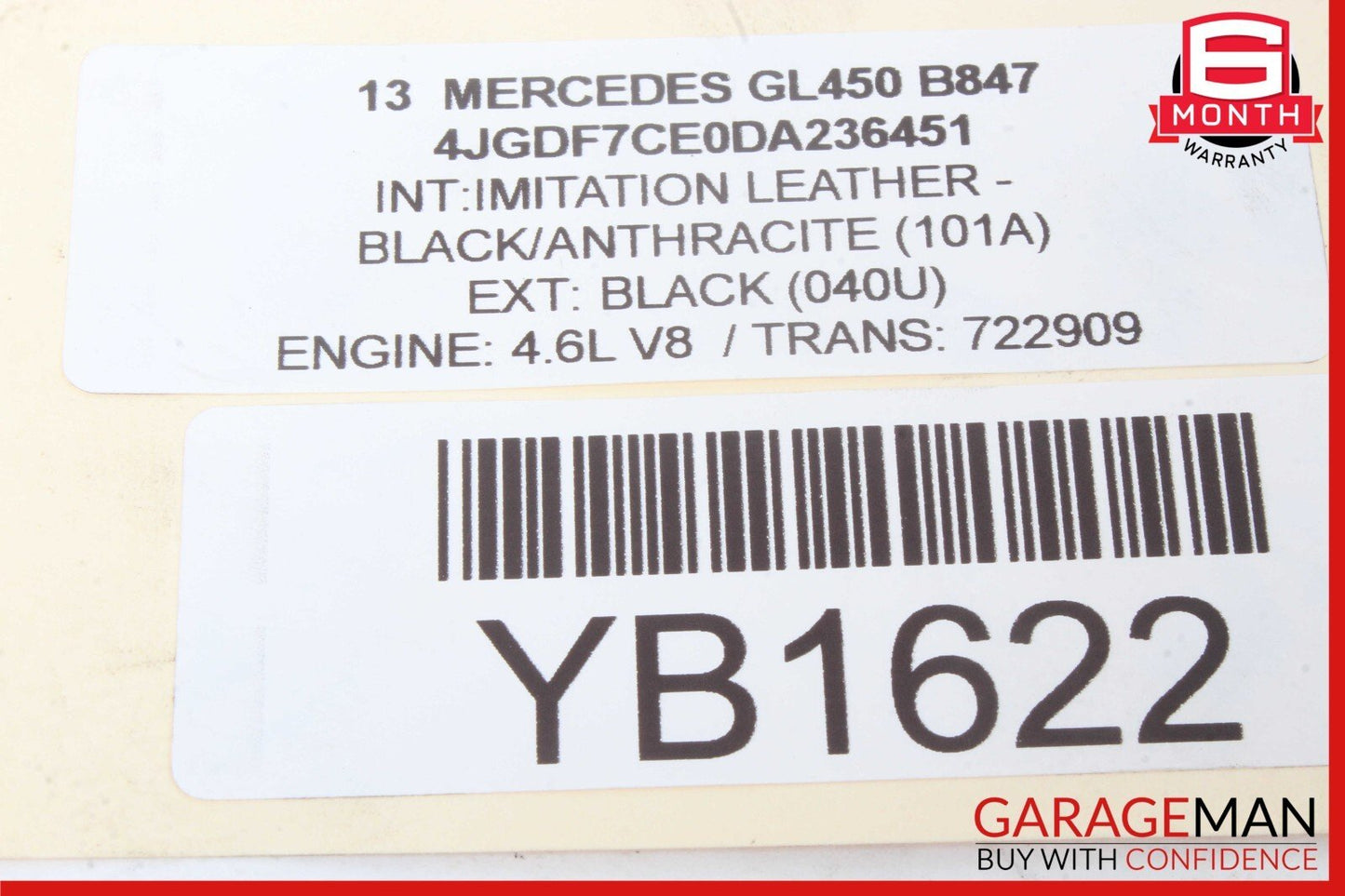 12-19 Mercedes X166 GL450 GLS550 Rear Left & Right Brake Caliper Calipers Set