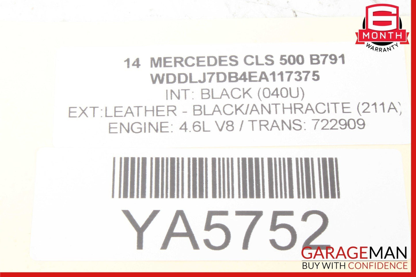 12-18 Mercedes W218 CLS500 CLS400 Ash Tray Ashtray Cup Holder Trim Wood OEM