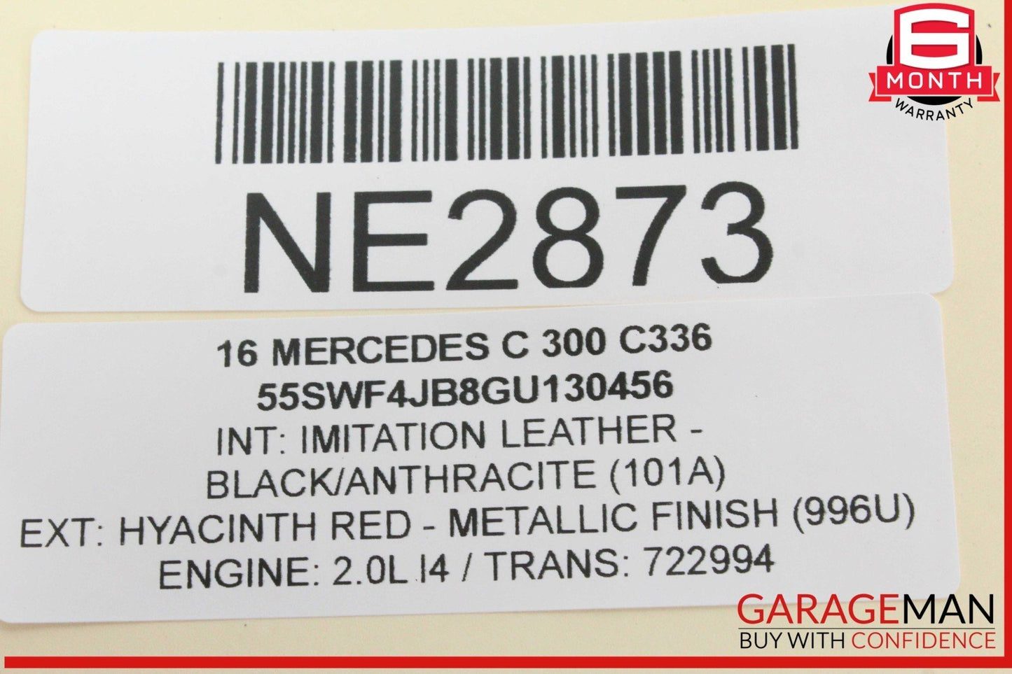15-20 Mercedes W205 C300 C350e Rear Fuse Box Relay SAM Module Assy OEM