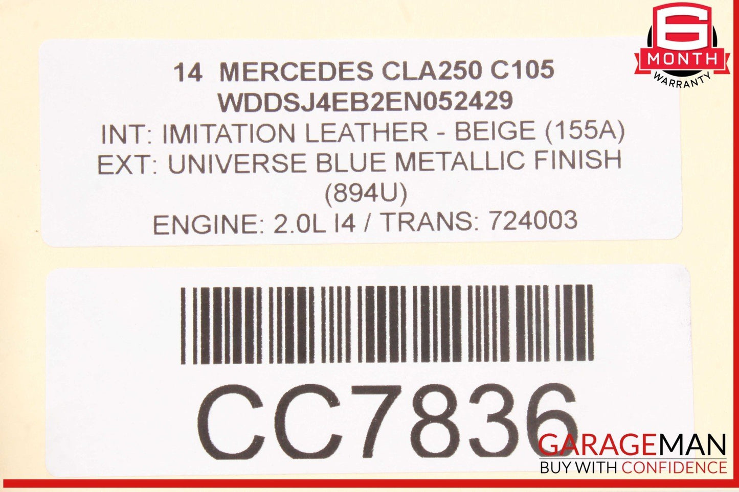 14-20 Mercedes W177 CLA250 Engine Cooling Radiator AC Air A/C Condenser Assy OEM
