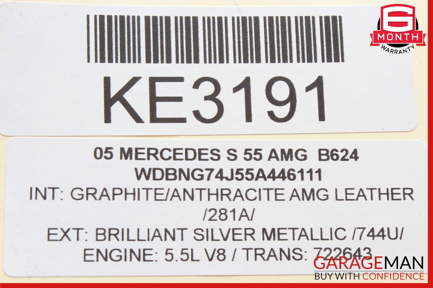 05-13 Mercedes W220 S55 AMG C300 Engine Oil Filter Cooler Housing 2721800410 OEM