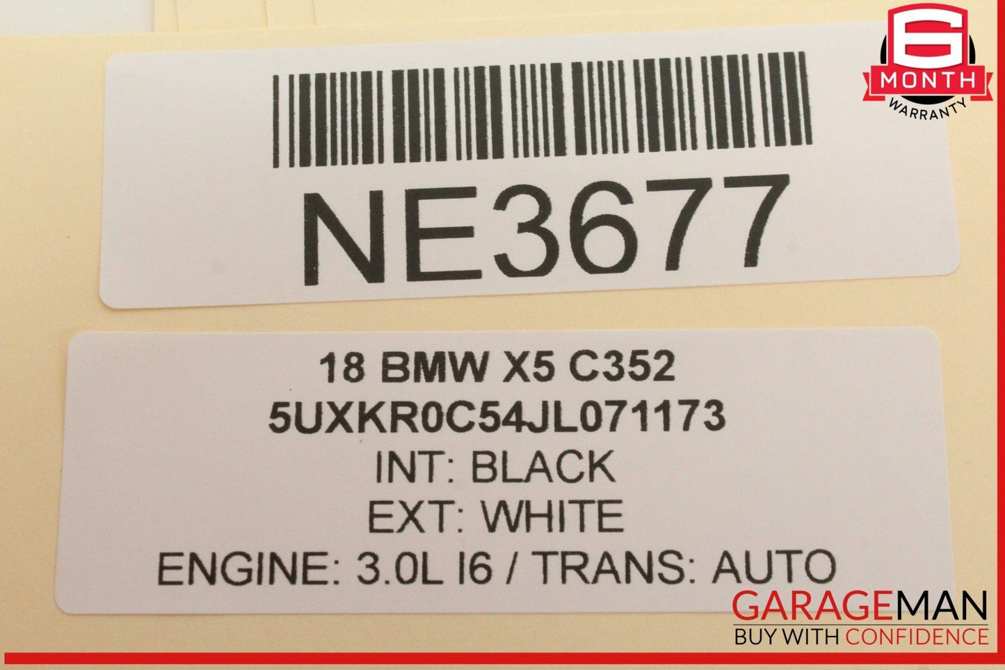 14-18 BMW X5 F15 X6 BCM Body Comfort Control Module Unit 8715972 OEM