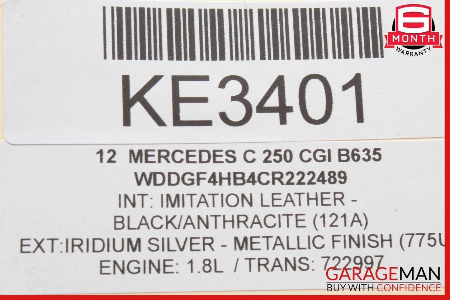 12-14 Mercedes W204 C250 Gear Shifter Selector Indicator Boot Knob Assy OEM
