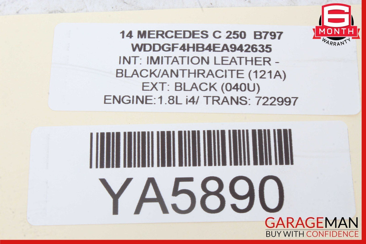 12-15 Mercedes W204 C250 C350 C300 Navigation Comand Head Unit DVD CD Audio OEM
