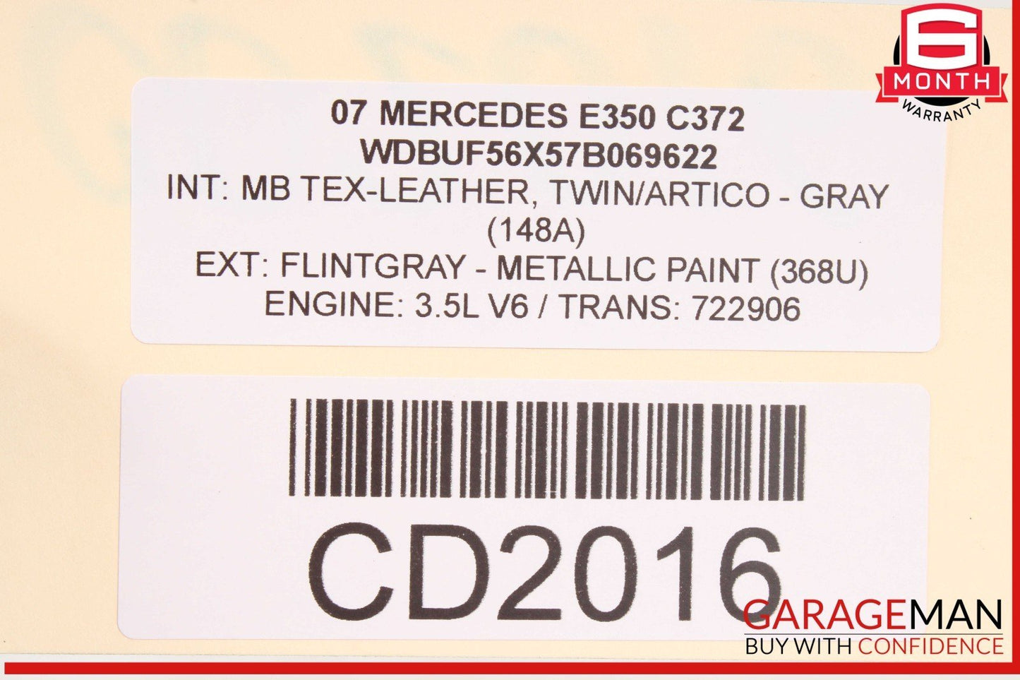 03-09 Mercedes W211 E350 E320 E55 AMG Front Right Side Wing Fender Panel OEM