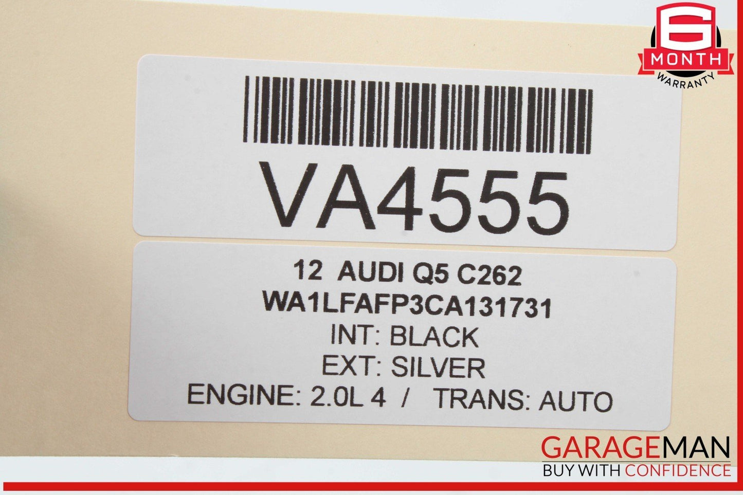 09-18 Audi Q5 Rear Left Driver Side Suspension Lower Control Arm 8R0505311F OEM