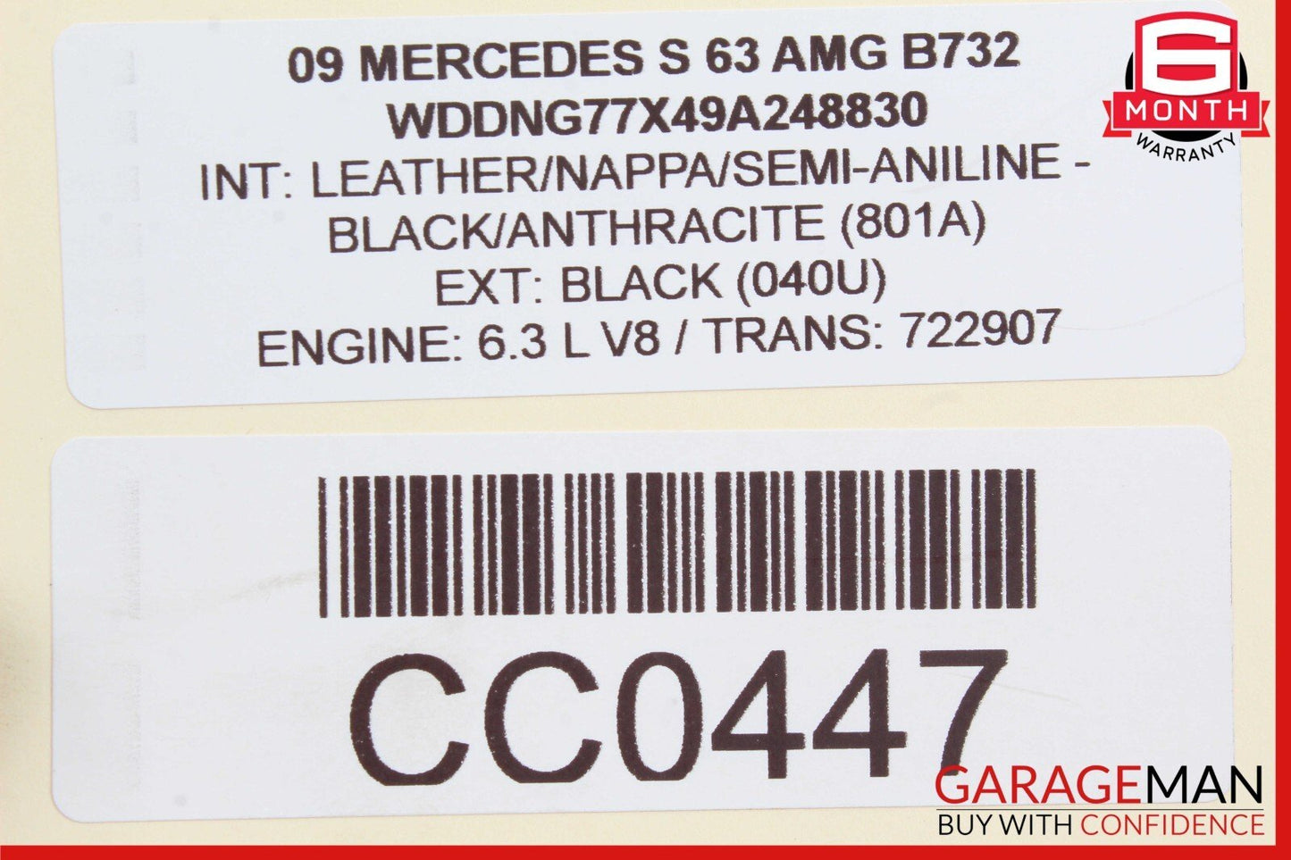 07-14 Mercedes W216 CL550 CL63 Rear Right & Left Door Tweeter Speaker Set of 2