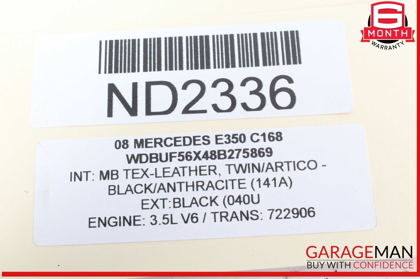05-13 Mercedes W211 E350 C300 GLK350 Engine Cylinder Head Cover Left Side OEM