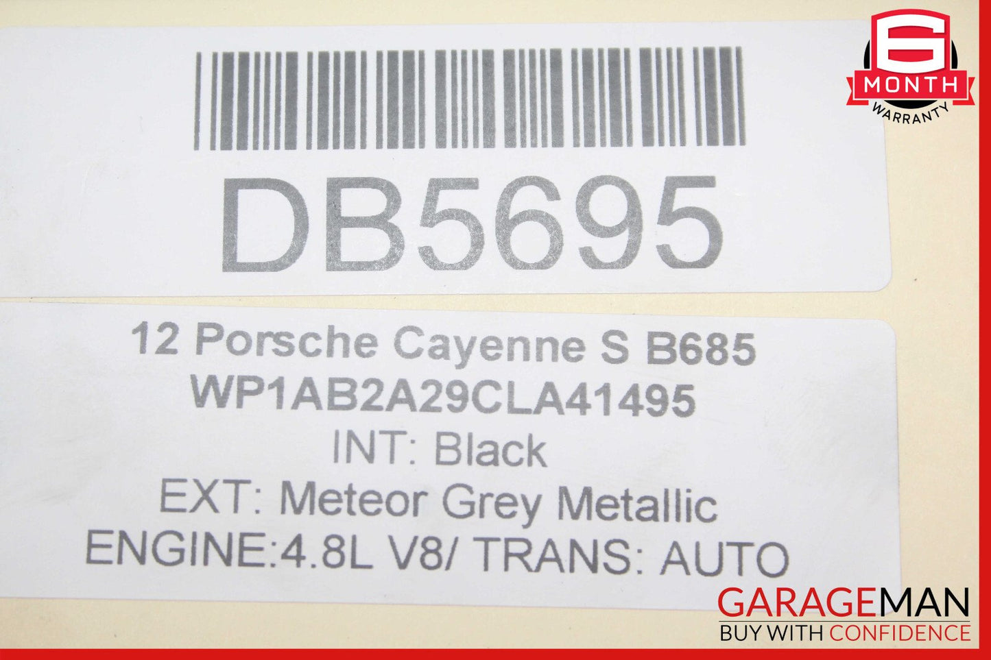11-17 Porsche Cayenne 958 Fuel Gas Tank Fuel Pump Filler Neck Assy OEM