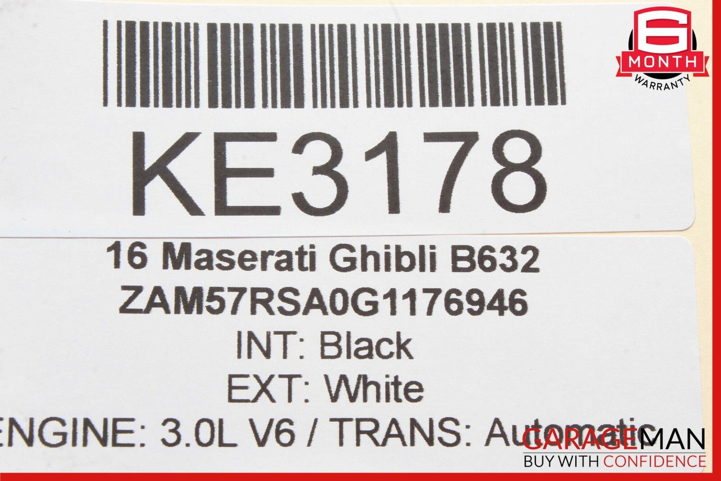 14-17 Maserati Ghibli Front Left Lower Dash Ignition Switch Trim Cover Assembly