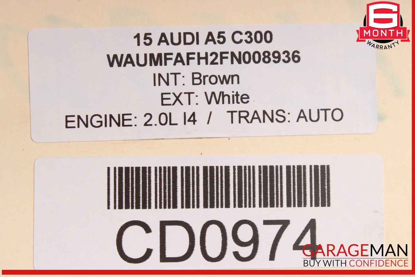 12-17 Audi A5 A6 Quattro Q5 2.0L Automatic Transmission Assembly OEM 147k
