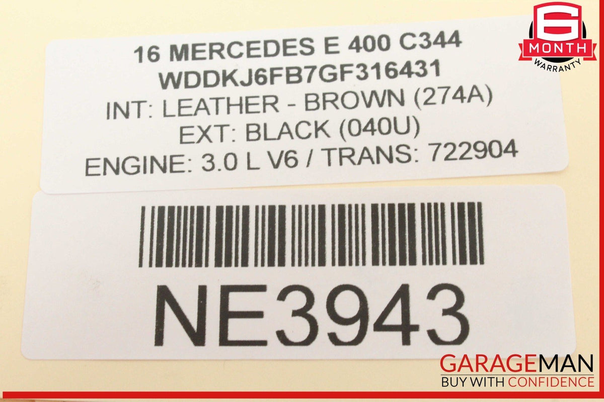 08-17 Mercedes W212 E400 C350 Trunk Lid Latch Lock Actuator 2047500261 OEM