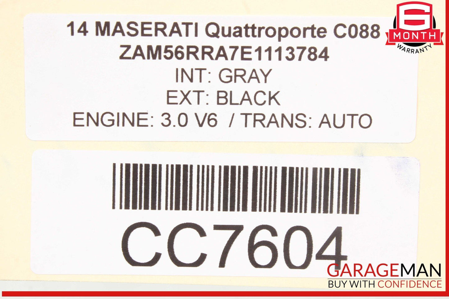 14-22 Maserati Ghibli M157 Rear Suspension Subframe Crossmember Cross Member OEM